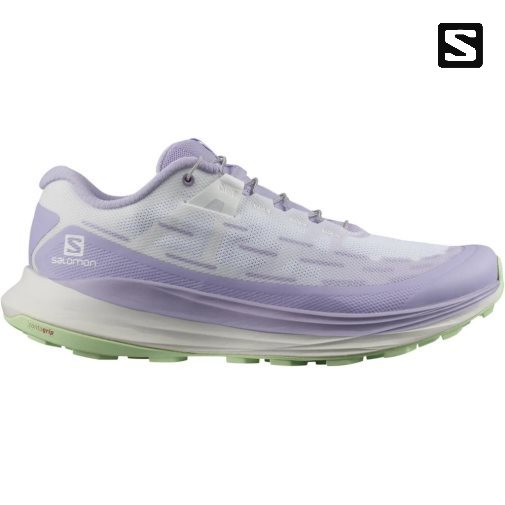 Lavender / White Salomon Ultra Glide Women's Trail Running Shoes | PH 27319N